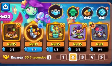 Conta com 1957% critico varias cartas top e herois up