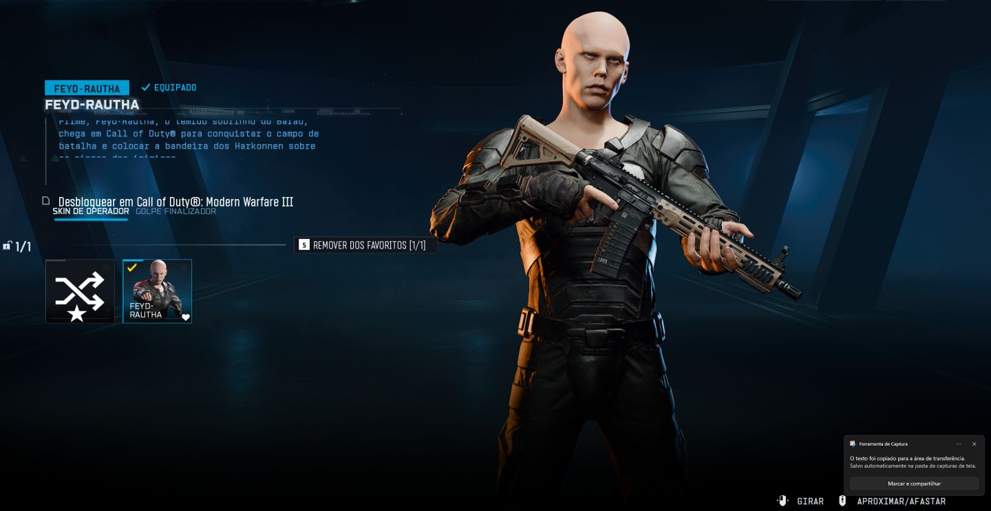 CONTA COD WARZONE: PAUL ATREIDES, THE BOYS COLABS, MICHONNE, TOP 1 RANKED SERIES