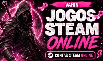 CONTAS STEAM ONLINE | ESCOLHA SEU JOGO | JOGOS ONLINE (MENOR VALOR DA GGMAX)