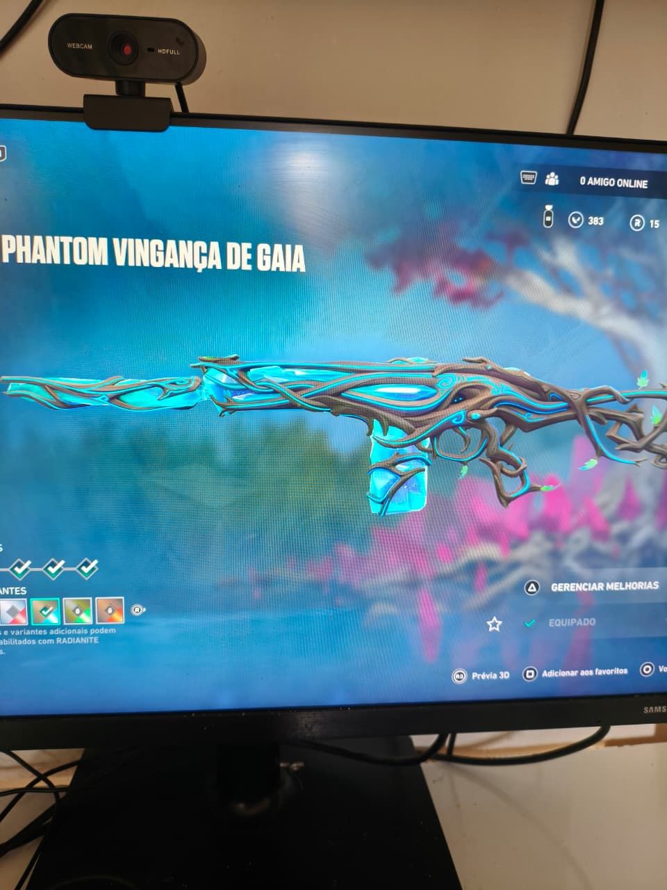 Conta valorant com varias vandal e uma karambit/ conta smurf, jogada muito pouco