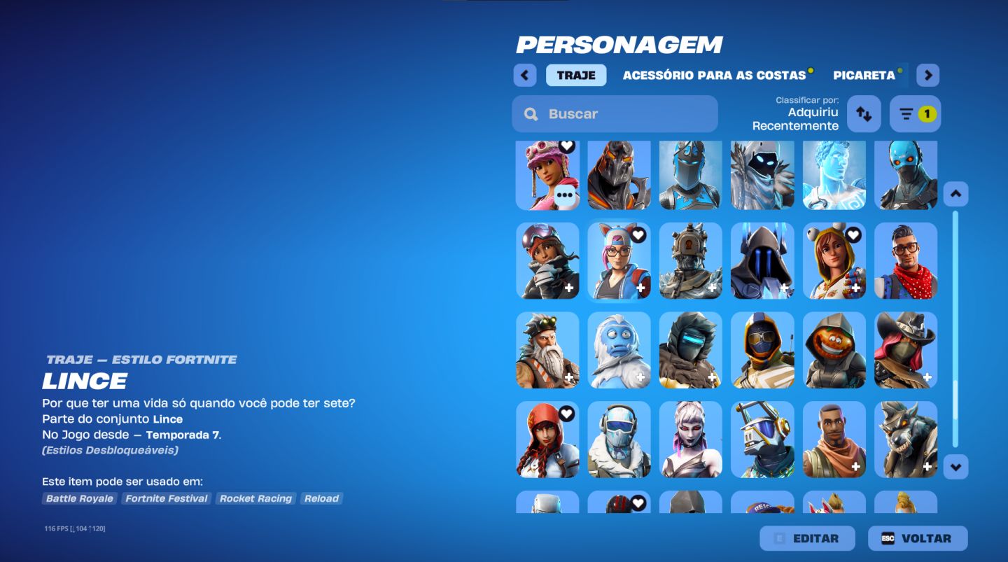 CONTA FORTNITE + SALVE O MUNDO FUNDADOR PARA SAIR HOJE