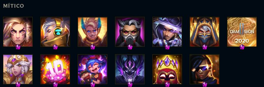 Conta Riot LoL skins e acessórios 10 anos mais + Valorant Bundle champions