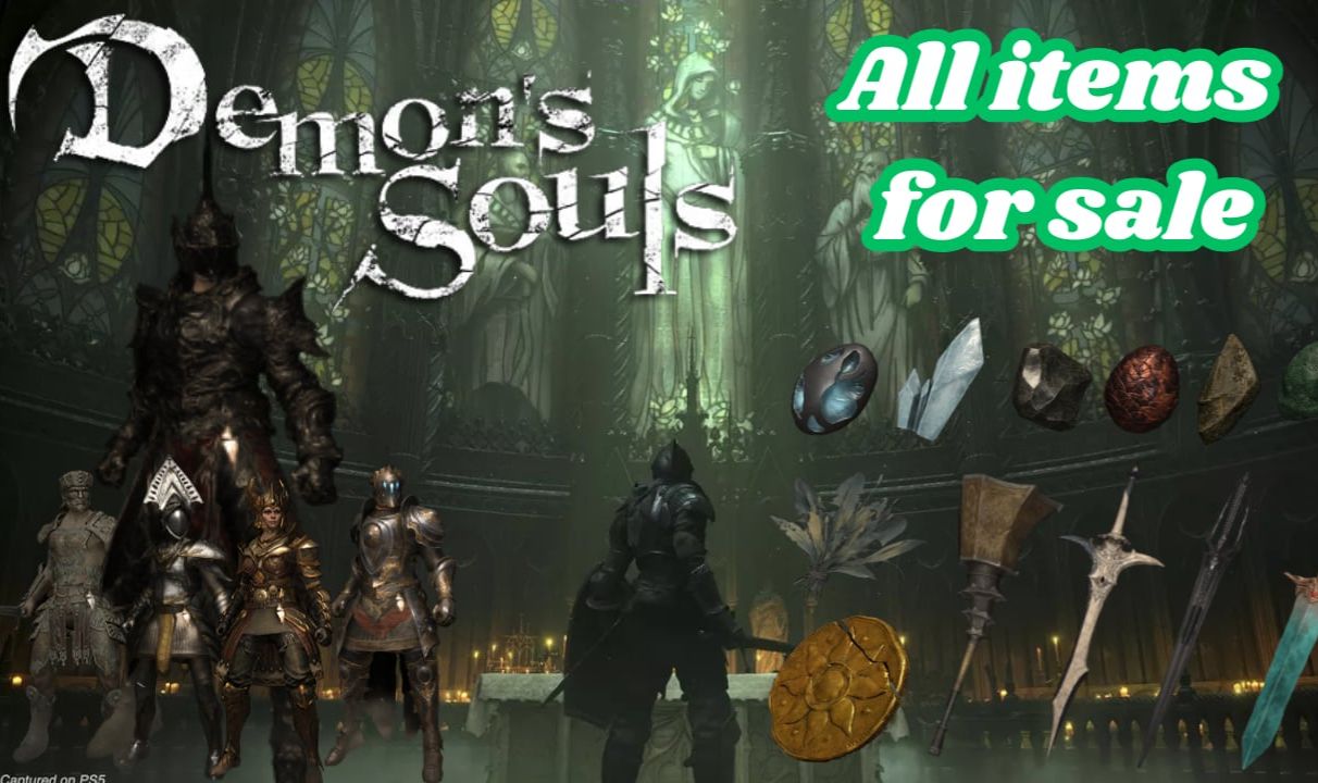 Demon's Souls Remake : Venda de Itens [ Playstation 5 ]