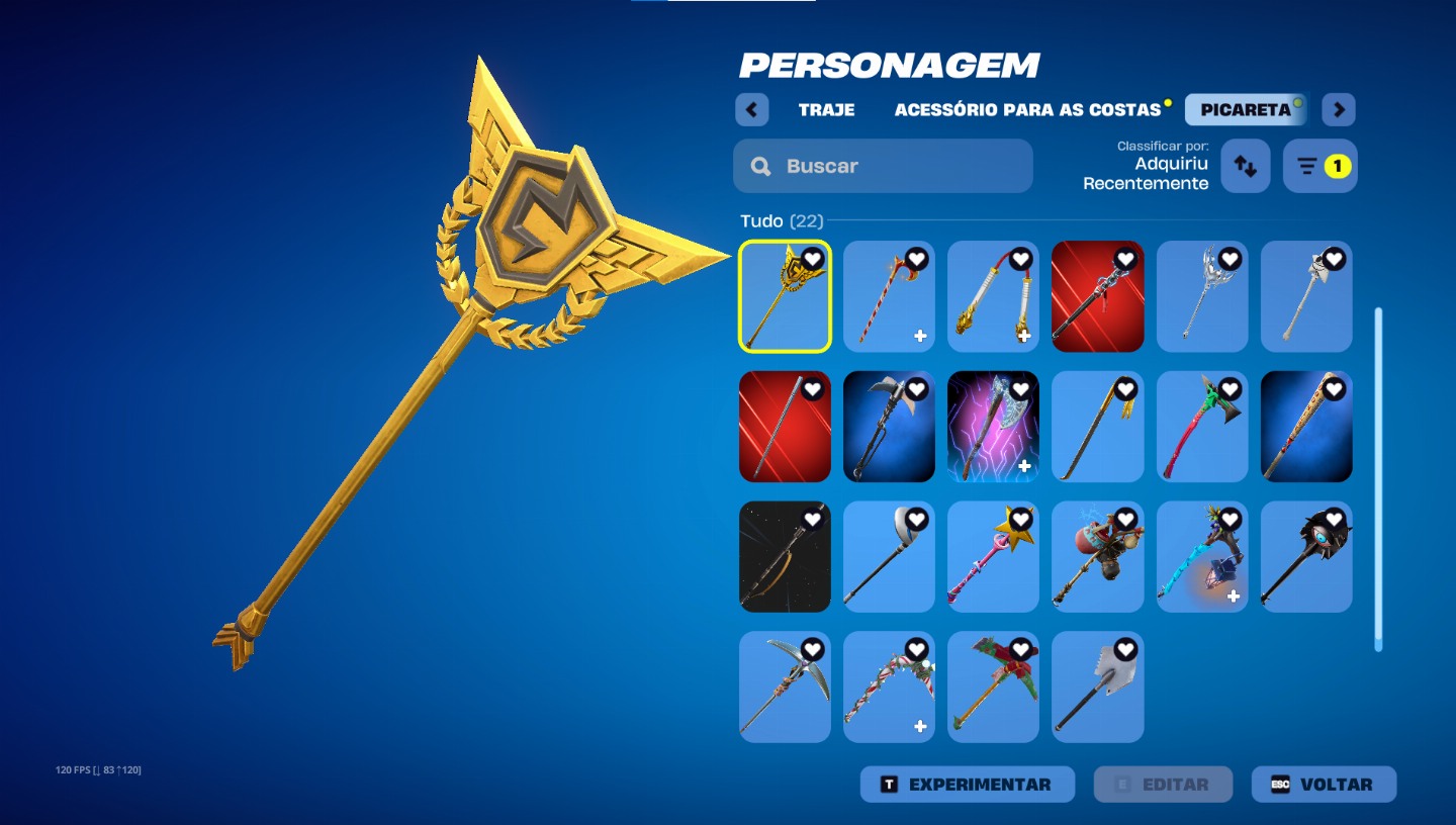 Conta de Fortninte com skin limitada + Epic