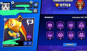 CONTA BRAWL STAR RARA, PREÇO NEGOCIÁVEL