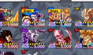 Conta de dragon ball legends com vários ultra/LR boa pra Farm/pvp