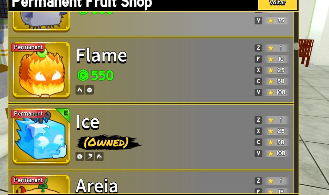 CONTA BLOX FRUIT ICE E SPIN PERMANENTE