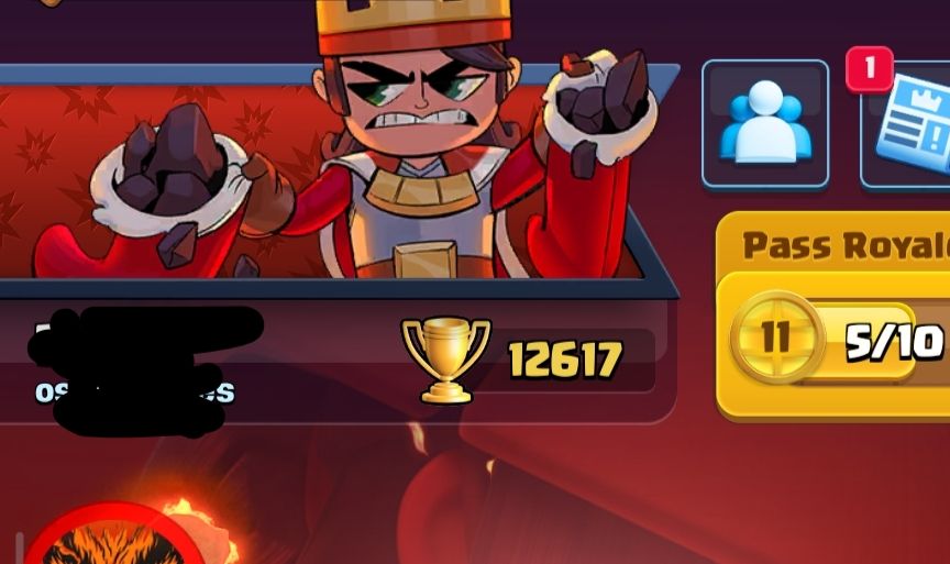 Conta Clash Royale 12 K troféus