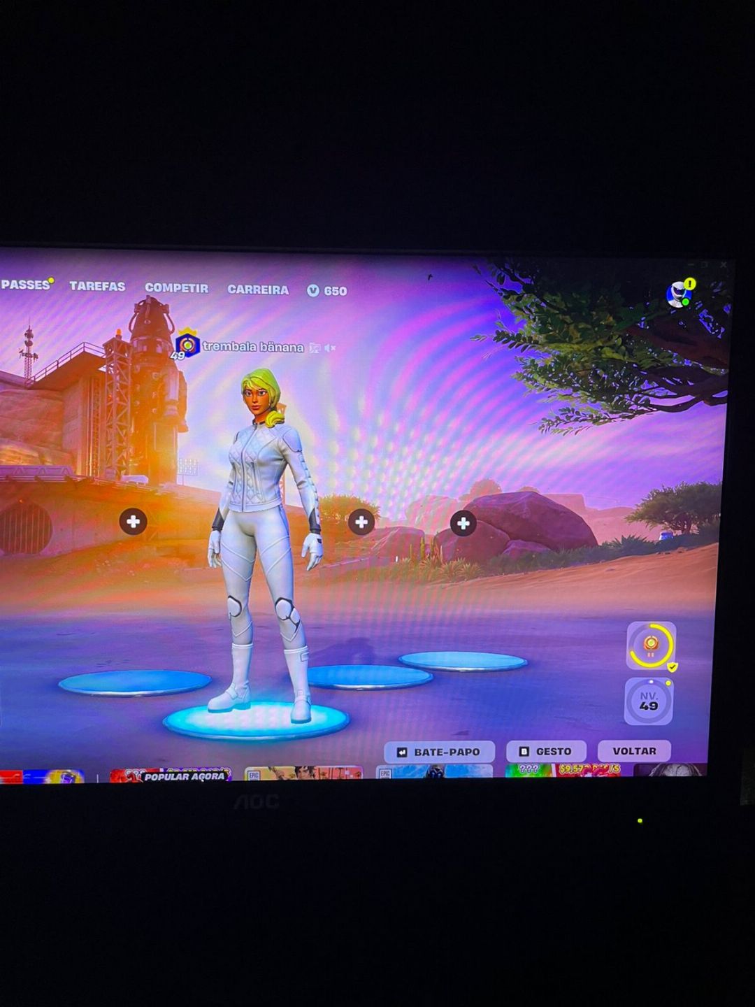 Conta de fortnite com mais de 100 skins full acesso