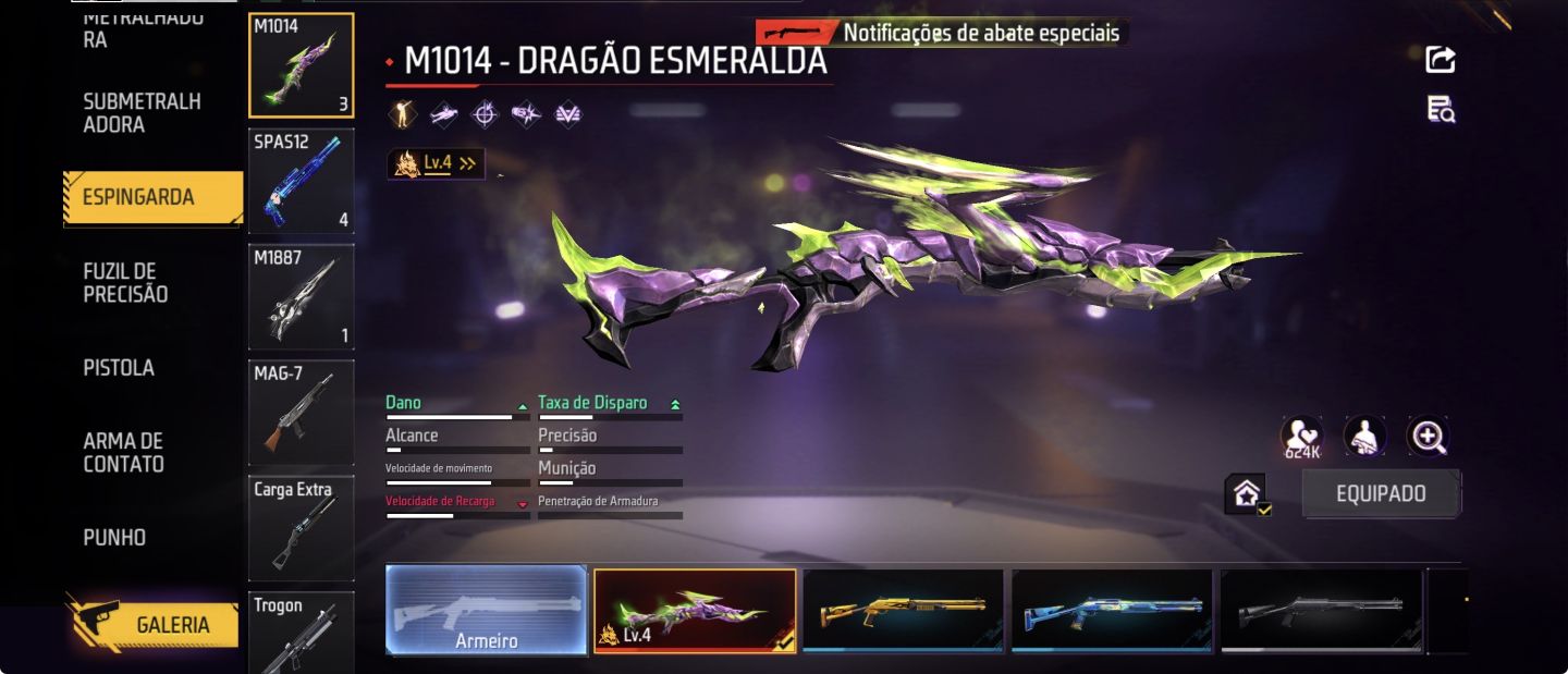 SKIN DO MANOMAX+ARMA EVOLUTIVA+ARMAS ATRIBUTADAS+PASSES DE ELITES+CONTA ANTIGA