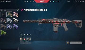 CONTA VALORANT VARIAS SKINS - 2020