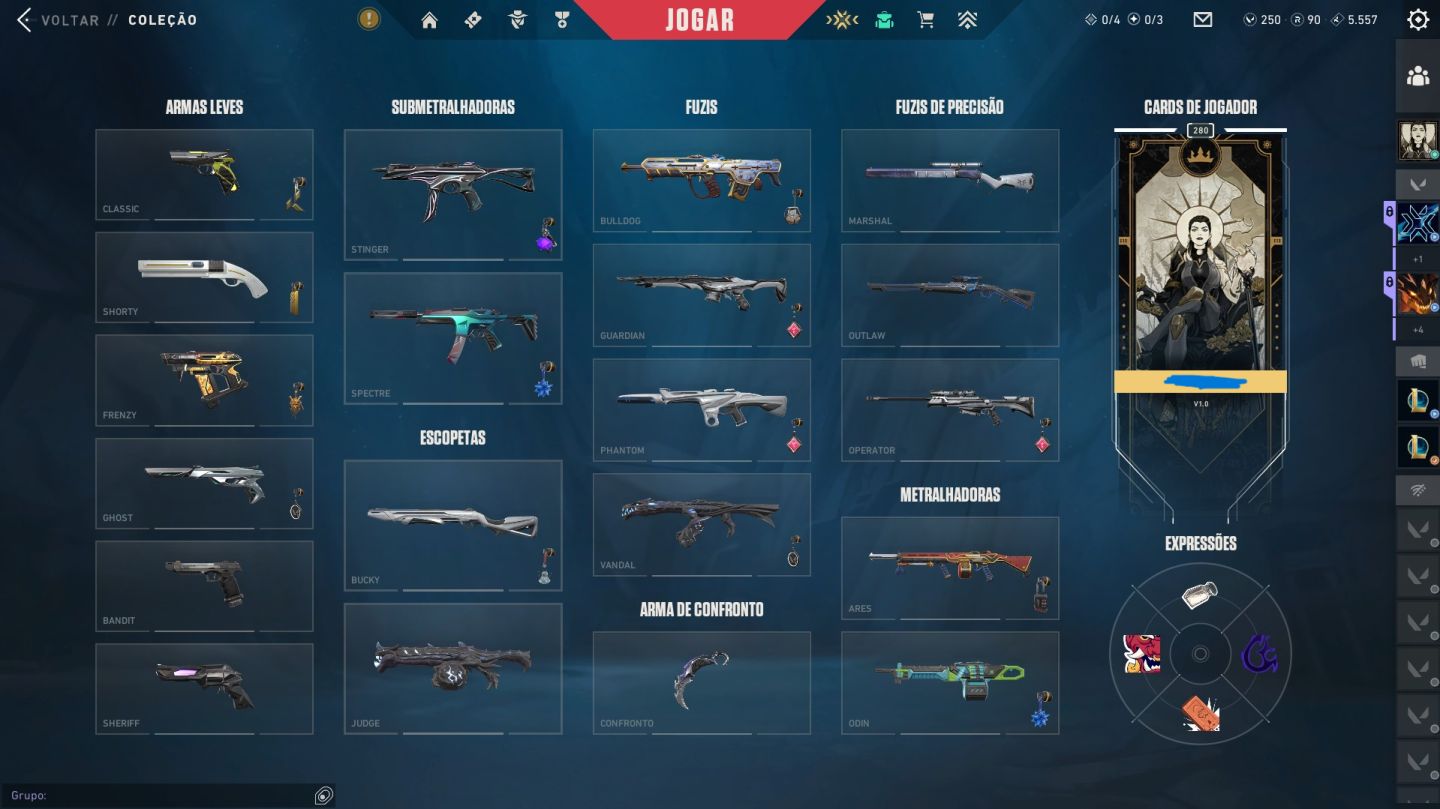 CONTA VALORANT FULL ACESSO - 3150 GASTOS - CHAVEIRO IMORTAL - BETA -SKINS UPADAS