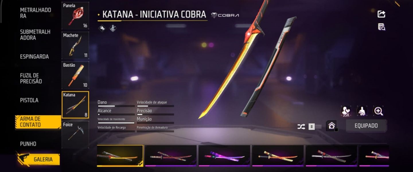 Conta Free Fire a venda