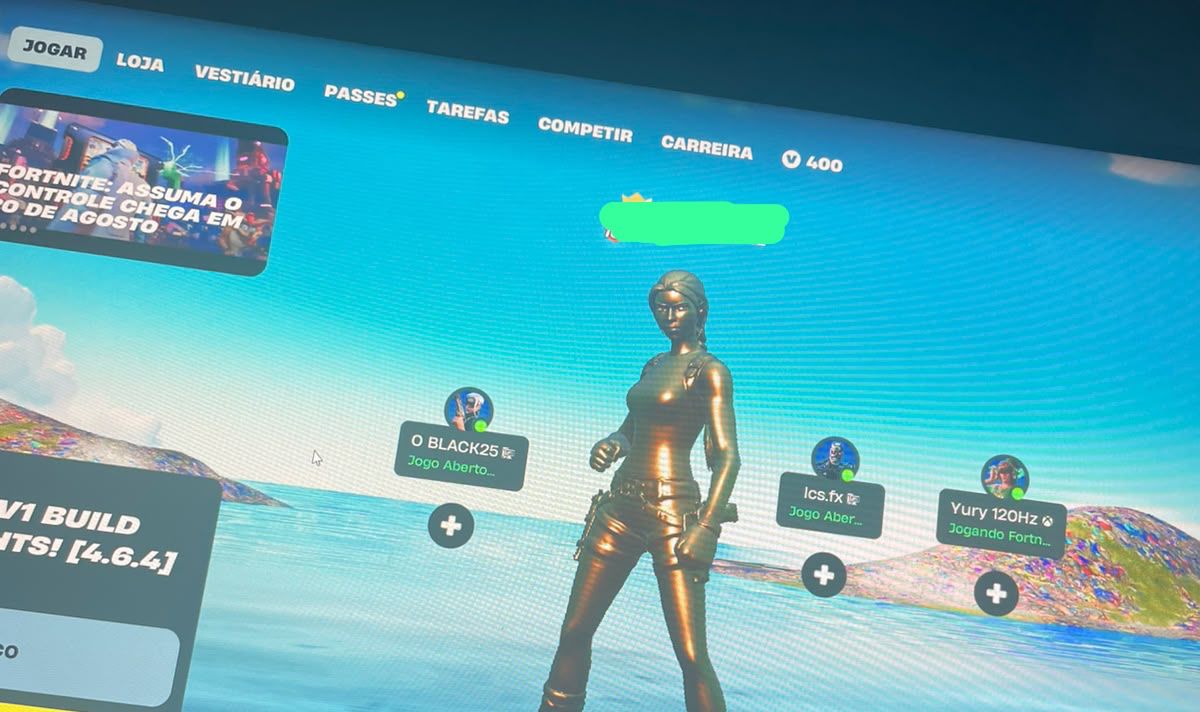 Conta fortinite com lara croft +95 skins