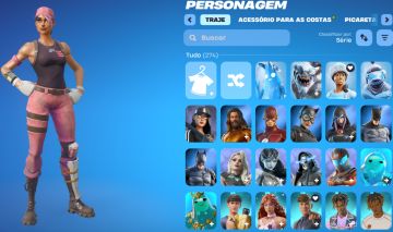 Conta fortnite com skins raras