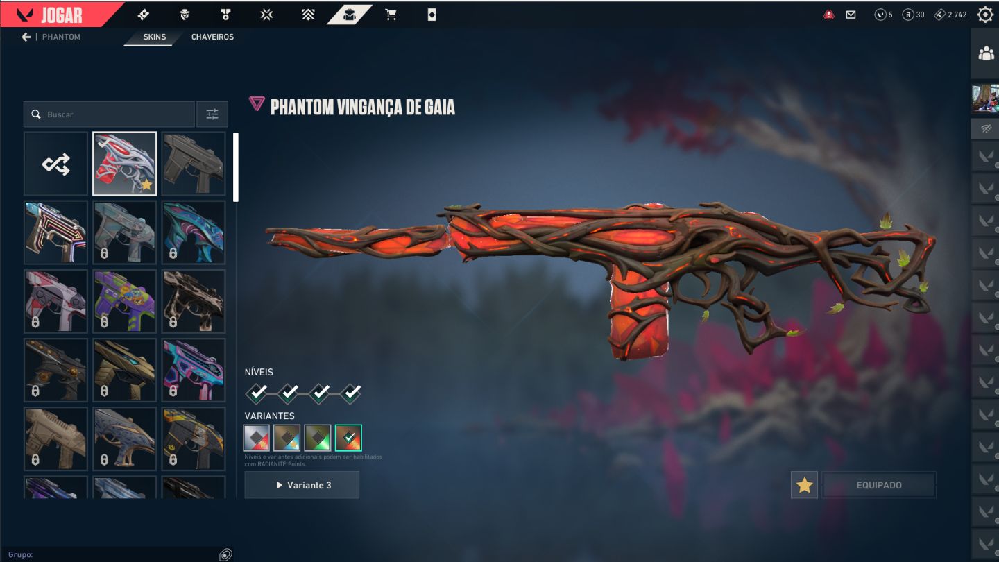 CONTA COM VANDAL SUBLIME + PHANTOM GAIA + SHERIFF SINGULARIDADE + FACA ZEROFANG