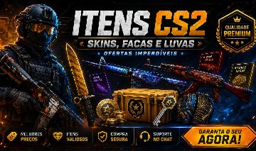 [PEOMOÇÃO] Itens CS2 Skins, Facas e Luvas com Ótimos Preços
