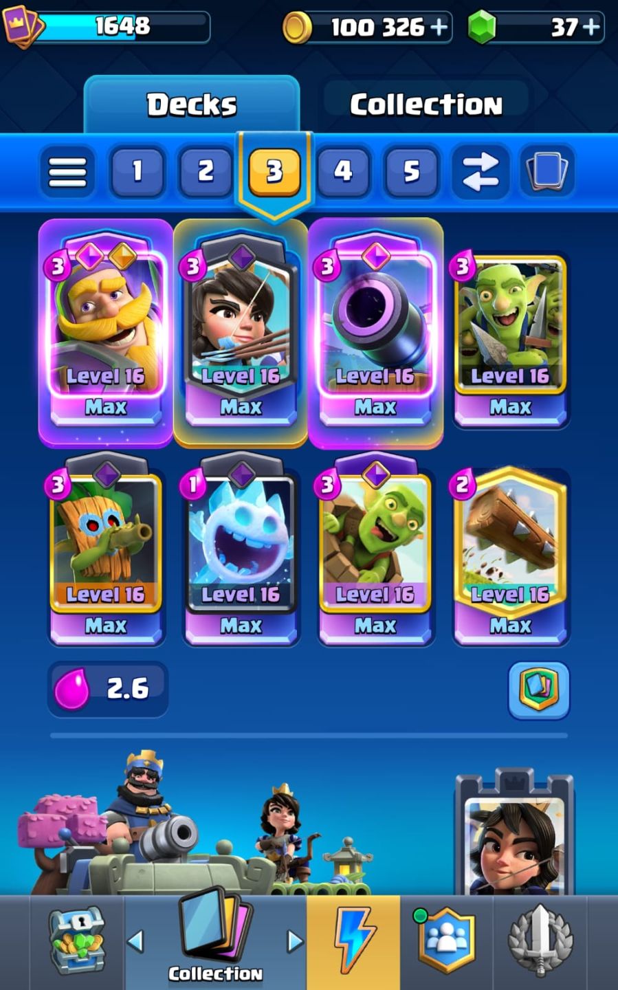 Conta Brawl stars, Clash royale, Clash of clans