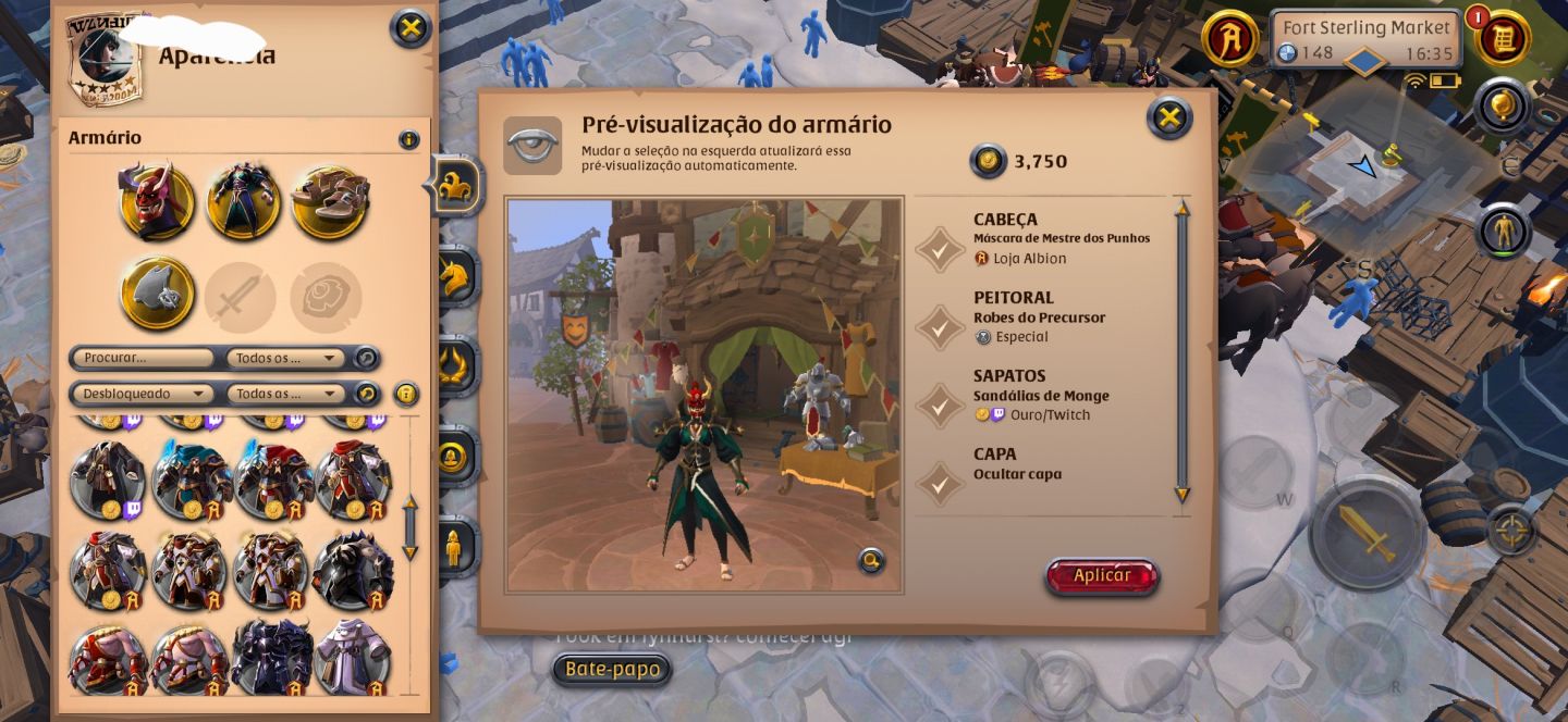 Conta albion online