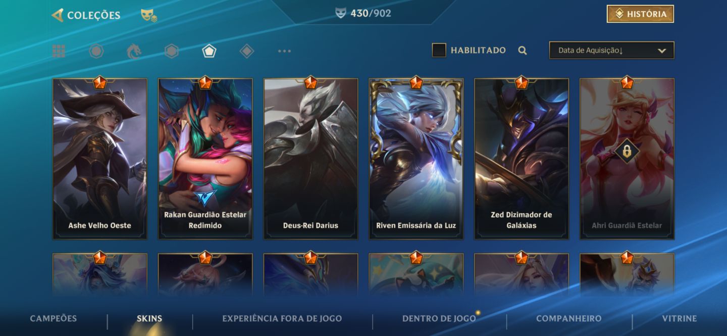 CONTA DE WILD RIFT PARA QUEM GOSTA DE JOGAR DE ASSASSINO E LUTADOR