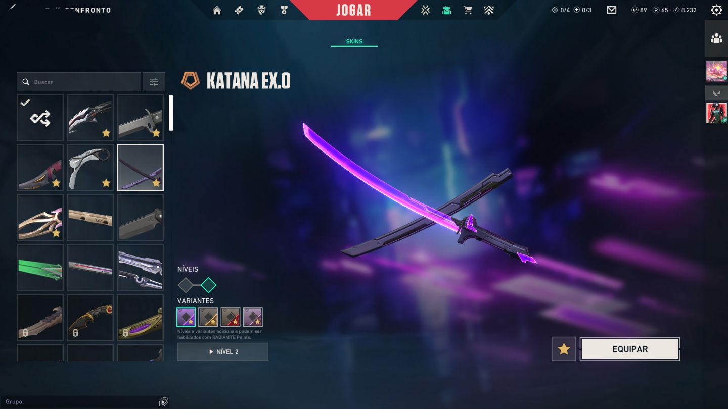 Conta Lv 391 Beta, Muitas Vandals e Facas. (Preço Negociável)