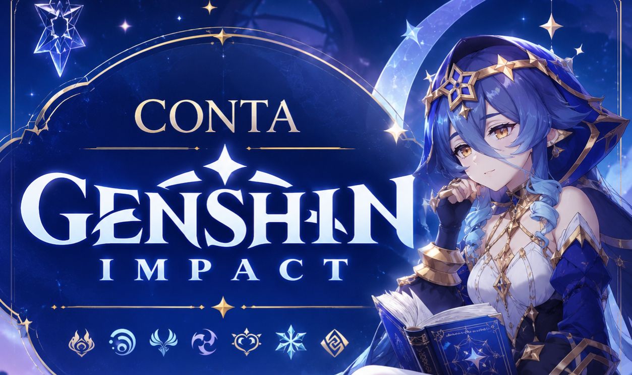 CONTA GENSHIN/ AR 60/ 67 PERSONAGEM no total / 20 personagem 5 estrelas