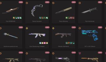 Conta Valorant com Skins Premium e Facas Exclusivas