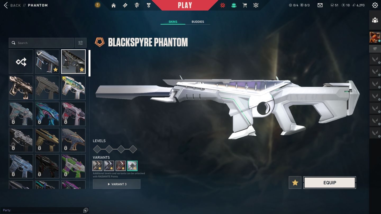 Promoção! 2K Gastos Conta Valorant: 4 Facas + 7 Vandals + 4 Phanthons