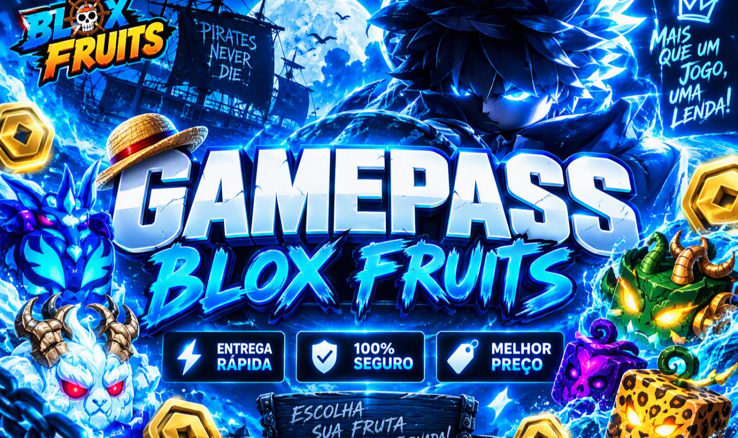 [MAGNET] GAMEPASS, FRUTAS PERMANENTES E FISICAS BLOX FRUITS - MELHORES PREÇOS