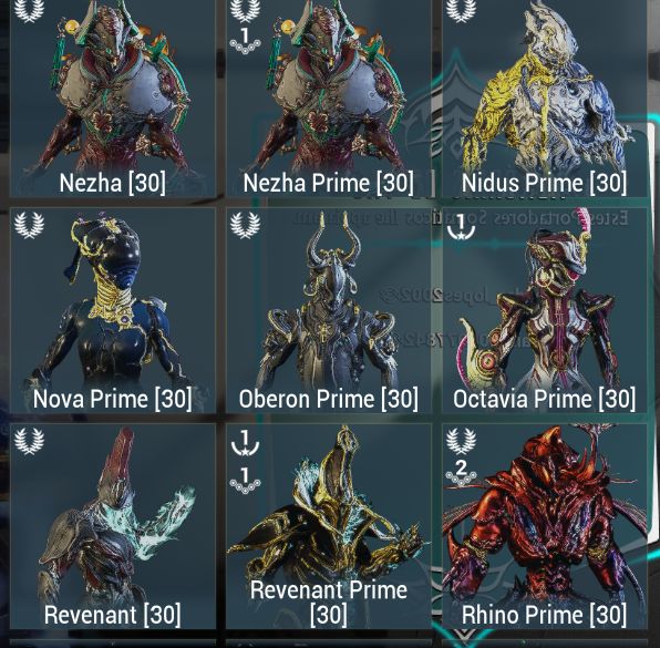 CONTA WARFRAME MR 21