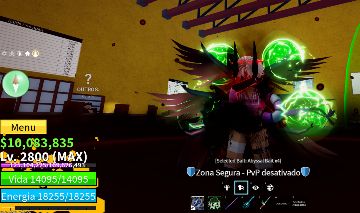 Blox Fruits Dark Blade + Ghoul V4 Full + Skins e Mutações + 4M Bounty !