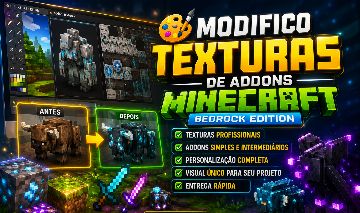 Eu édito texturas de addons para Minecraft bedrock