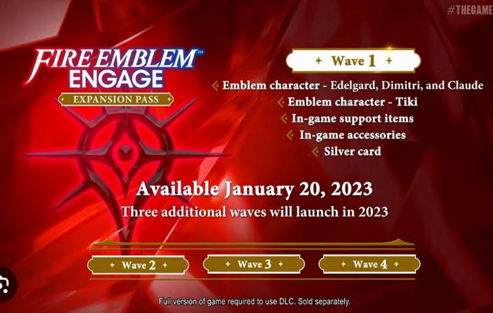 Conta com jogo Fire emblem Engage + DLC, Nintendo switch 1