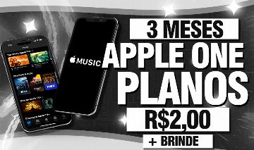 APPLE ONE PLANOS, ICLOUD+ 50GB ,MUSIC, TV, FITNESS, ARCADE [ENTREGA AUTOMÁTICA]