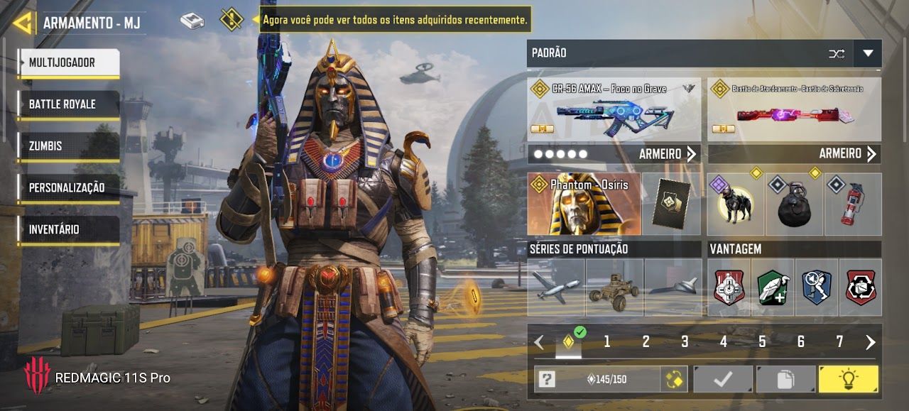 CONTA CALL OF DUTY LENDÁRIA