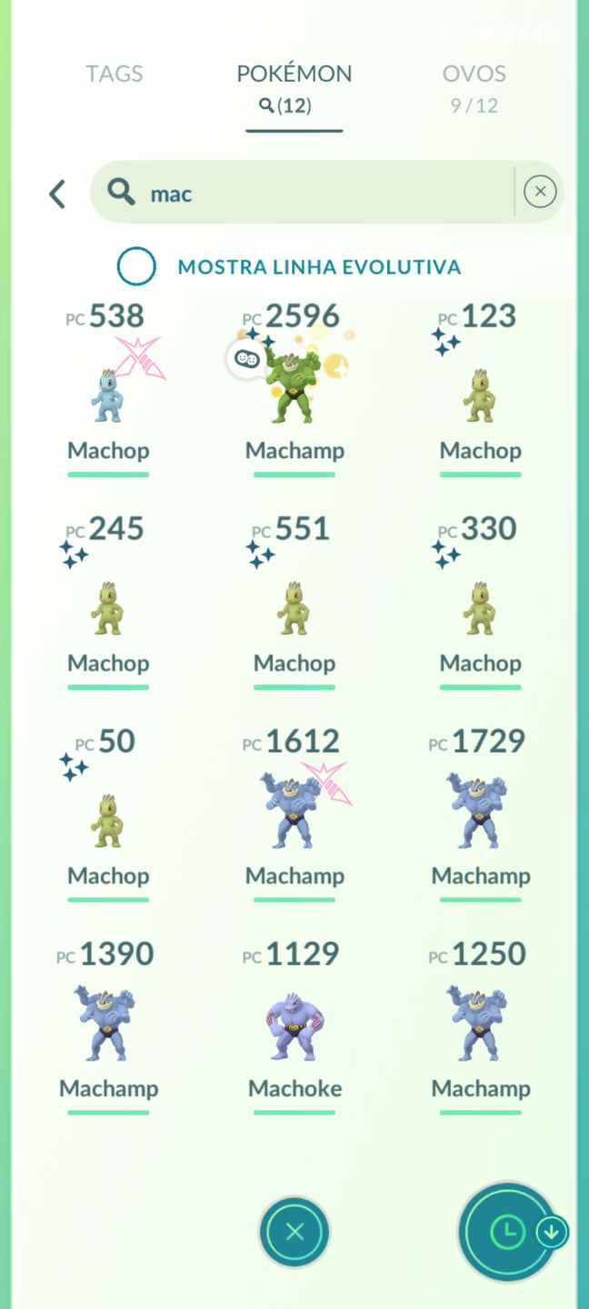 Conta Pokémon GO Nível 29 | Machamp Shiny & Giga/Dyna | 7 Lendários + 54x 3