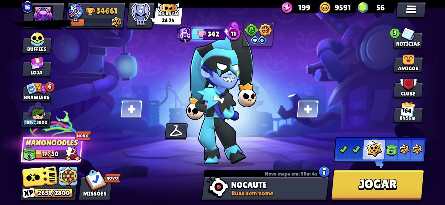 Brawl Stars | 34K Troféus | 83 Brawlers | 10 Hipercargas