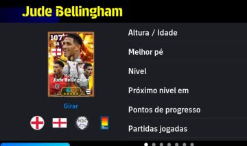 CONTA EFOOTBALL BRABA! COM BELLINGHAM BIG TIME