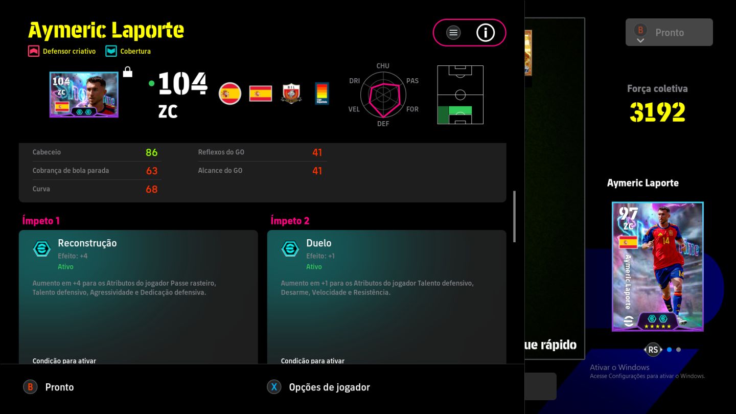 A BRABA DE PC STEAN, MESSI OVERAL 110, SUAREZ 105 BLITZ CURLER, AGUERO BLITZ