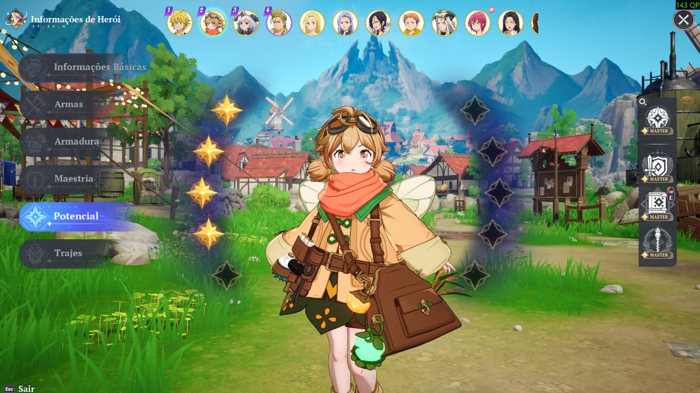 CONTA 7DS ORIGIN 22/24 PERSONAGENS