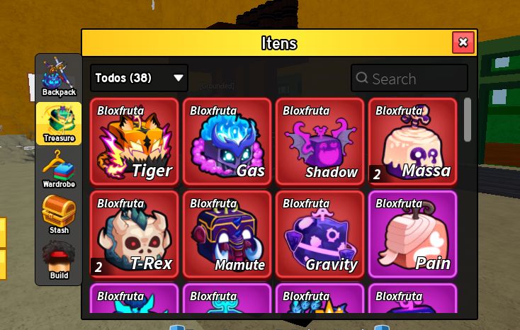 CONTA ROBLOX COM SKINS DE CRIA E NORMAL - FOCADA EM BLOX FUITS SEMI FULL TUDO