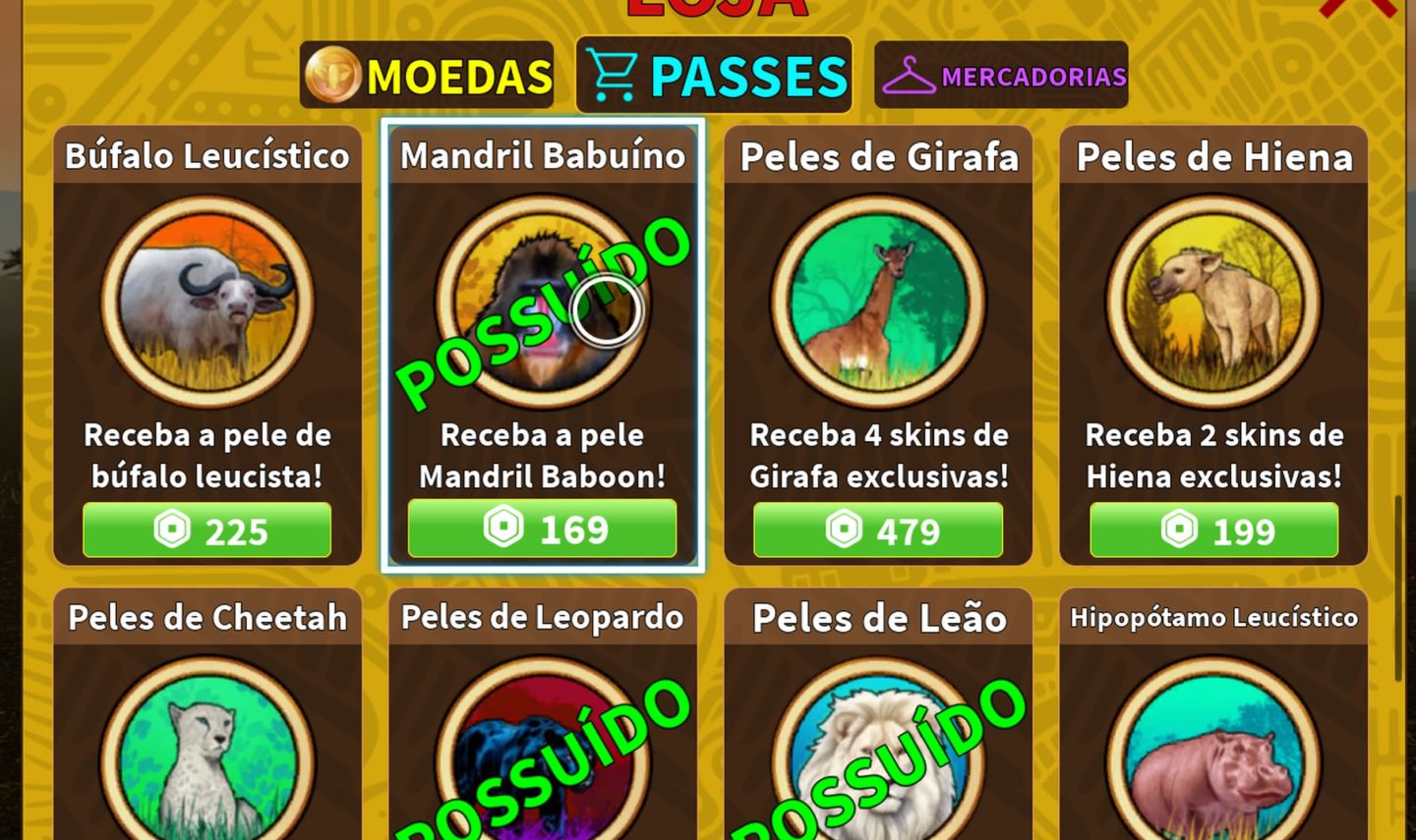 Conta savana life