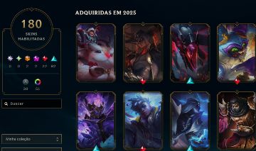 Conta LOL lv 345