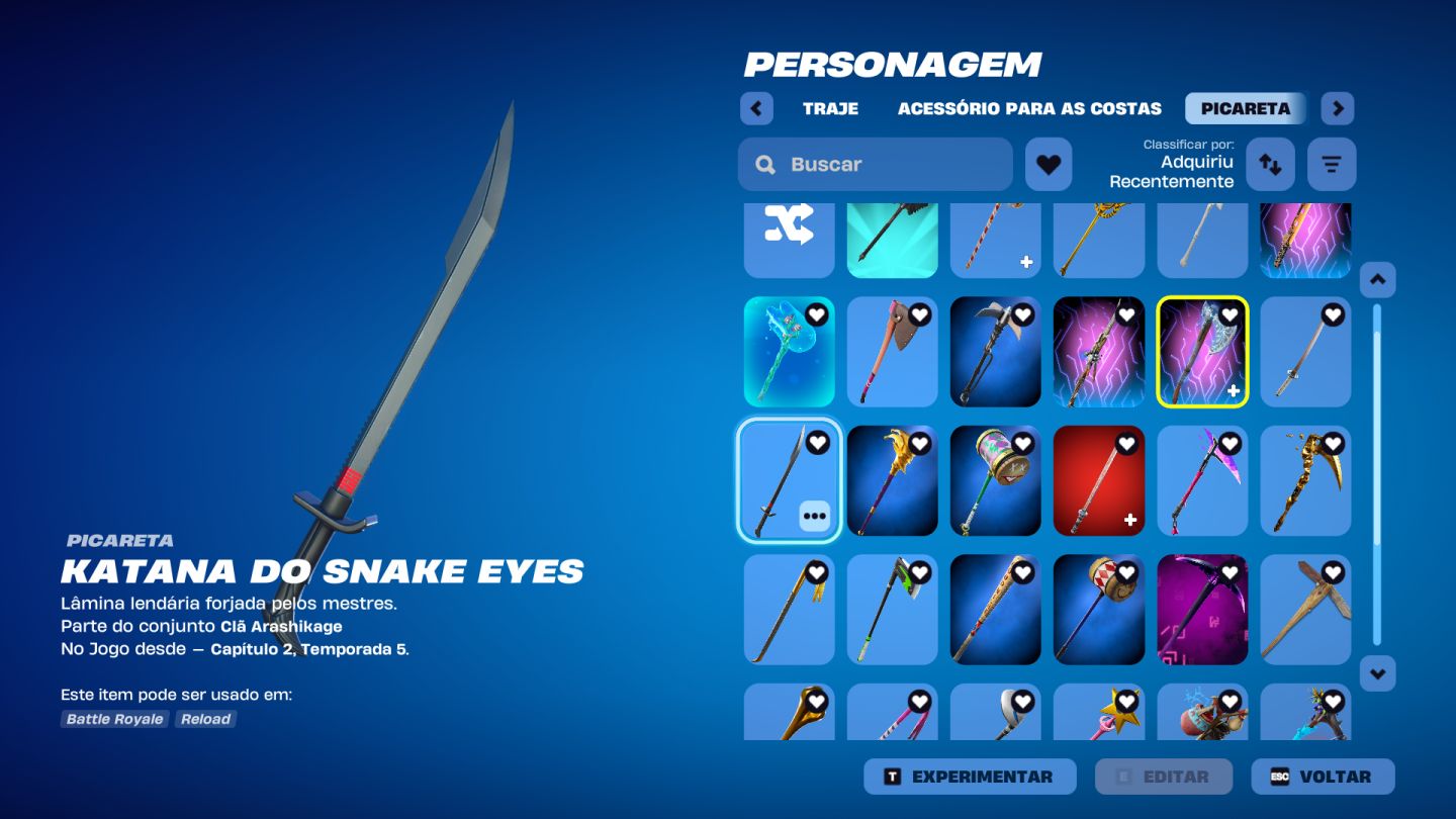 Conta de fornite muito rara com machado leviatã + ea fc 26