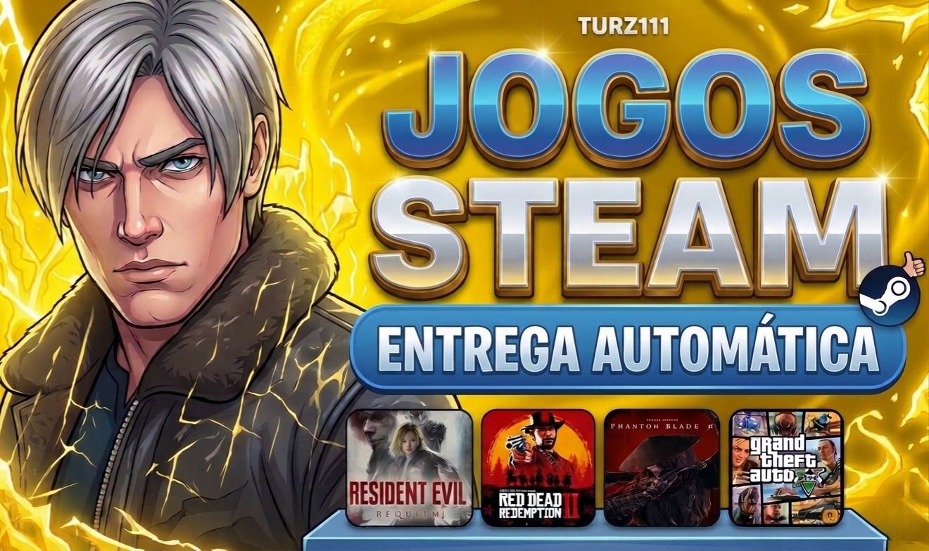 JOGOS STEAM OFF - Phantom Blade/FIFAS/MK/Crimson/Onimusha - ENTREGA AUTOMÁTICA