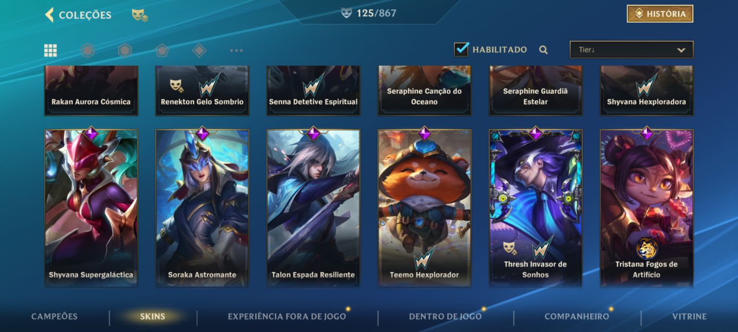 Conta Wild Rift Nivel 172 Todos os dados completos