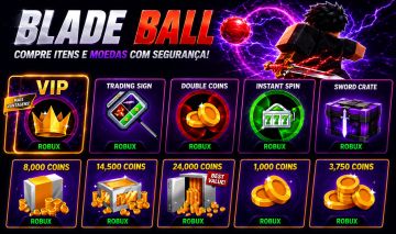 GAMEPASS BLADE BALL | COINS E PASSES | BOLA DE LAMINA | ROBLOX