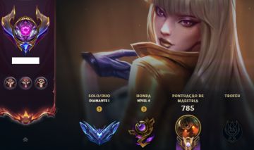 CONTA HIGH ELO COM MUITAS SKINS DE LOL VALORANT E TFT (SENDO SKINS RARAS)