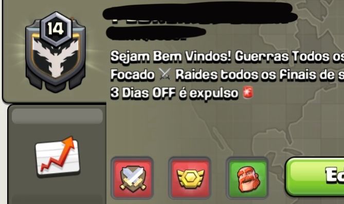 Clã level 14 - Capitolio level 10