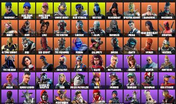 CONTA FORTNITE - 116 SKINS | Drift, Calamity, Sultura, Midas, DeadPool, Lynx